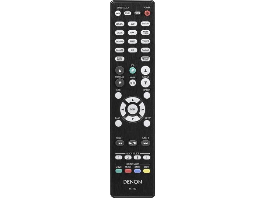 Denon AVR-X3300W IN-Command 7.2-channel home theater receiver with