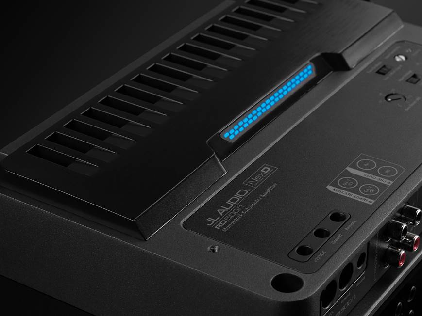 JL Audio RD500/1 Mono subwoofer amplifier — 500 watts RMS x 1 at 2