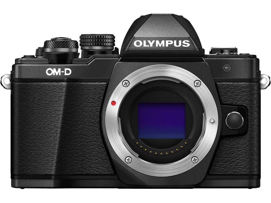 Olympus OM-D E-M10 Mark II Kit – Fotocamera Micro Quattro Terzi 16MP, Stabilizzatore A 5 Assi, Mirino OLED, Con Obiettivi 14-42mm EZ E 40-150mm (nera)