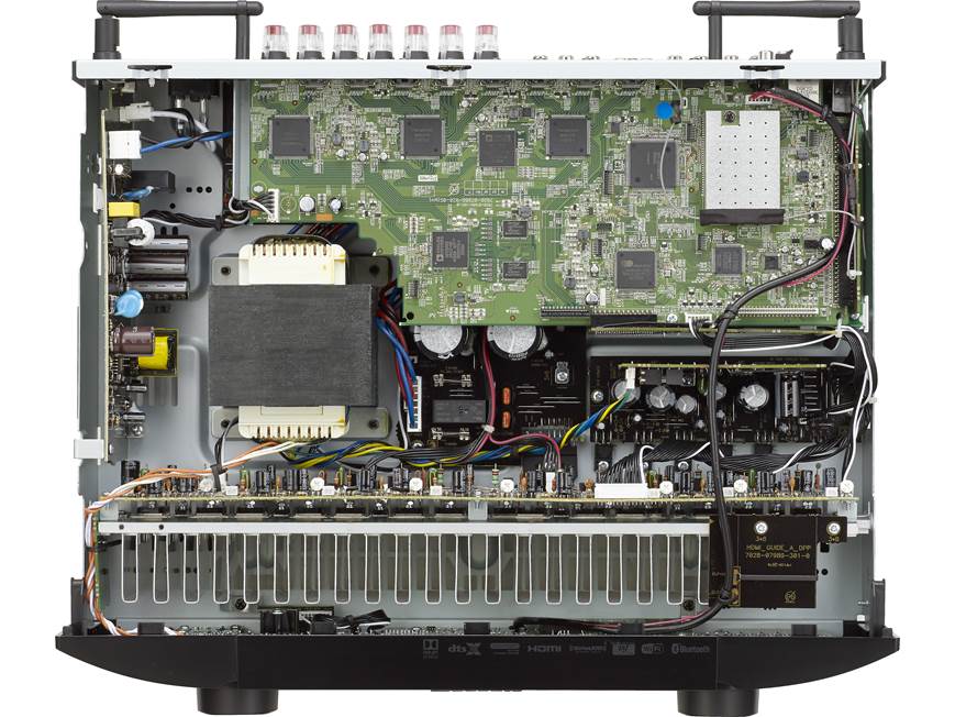 Marantz NR1607 7.2-channel slimline home theater receiver with Wi