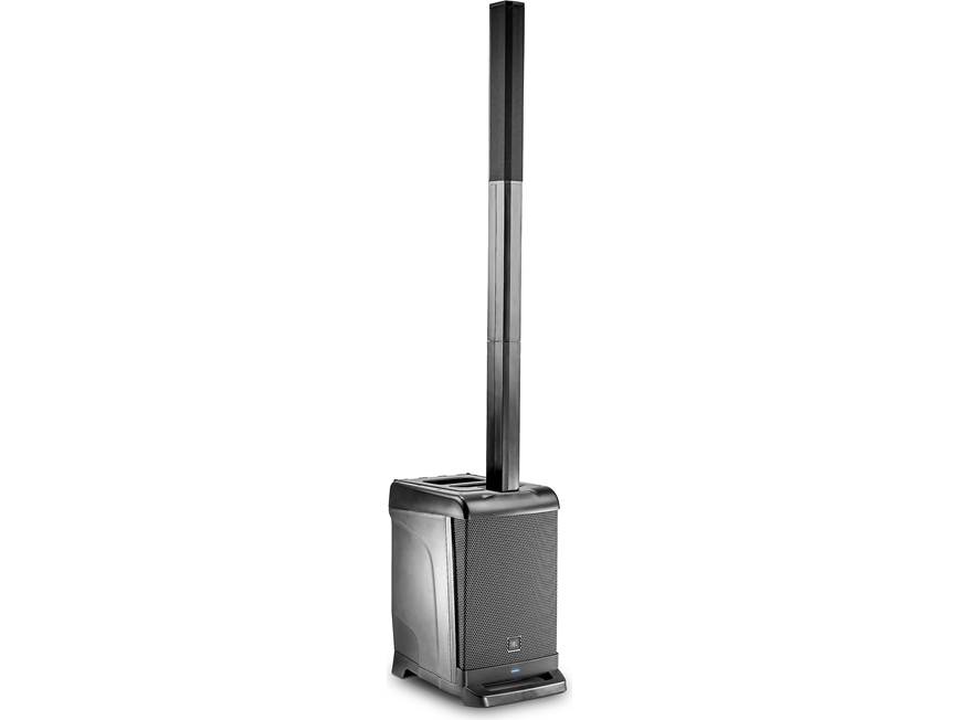 JBL EON ONE Powered PA speaker array with 6-channel mixer at