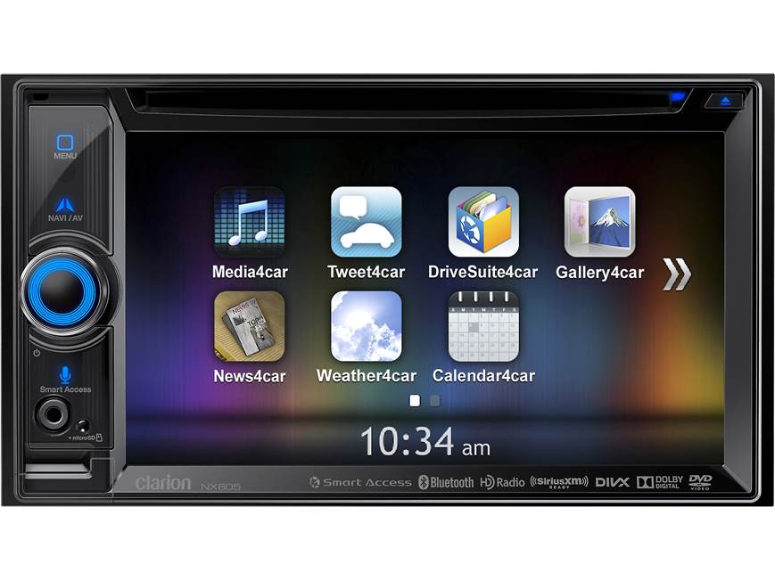 Clarion NX605 Navigation receiver at Crutchfield