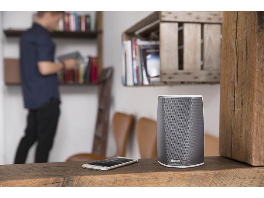 Denon HEOS 1 (White) Compact wireless powered speaker with Wi-Fi