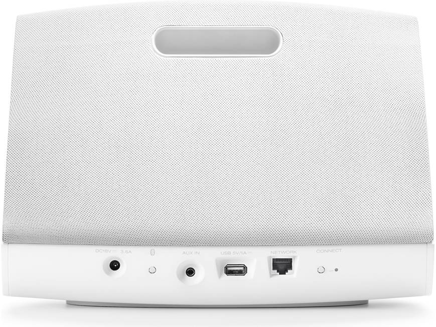 Denon HEOS 5 (White) Wireless powered tabletop speaker with Wi-Fi