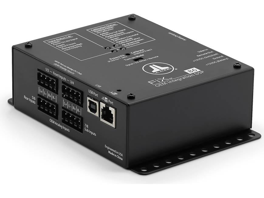 JL Audio FiX™ 86 Digital Signal Processor DSP for adding amps and