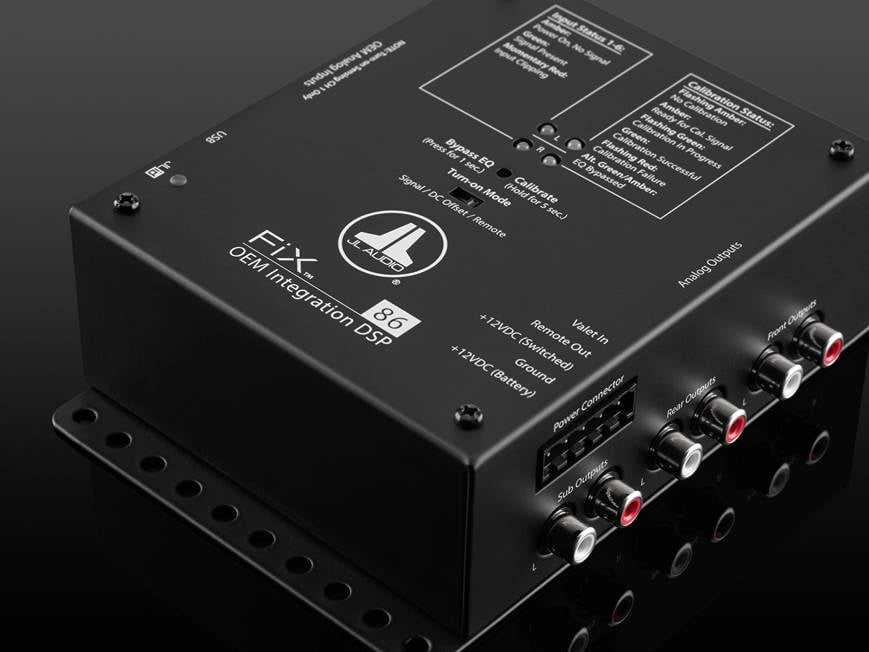 JL Audio FiX™ 86 Digital Signal Processor DSP for adding amps and