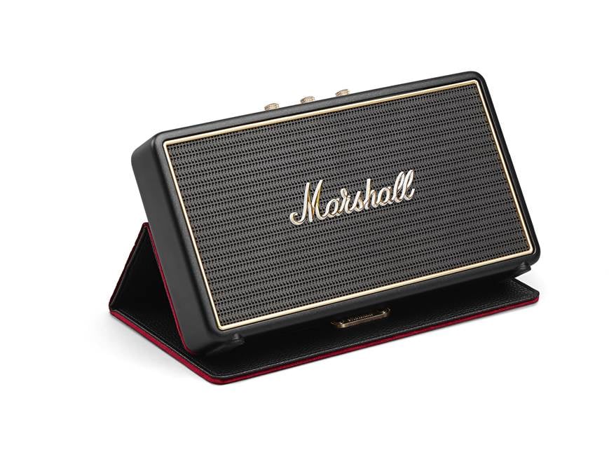 Marshall Stockwell Portable Bluetooth® speaker with flip cover
