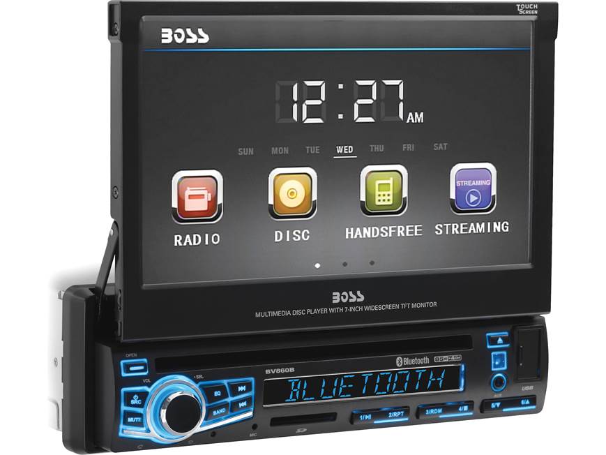 Boss BV860B DVD receiver at Crutchfield
