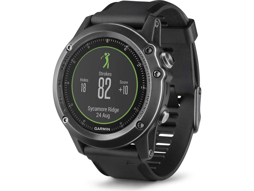 Garmin fenix 3 HR GPS multisport training smartwatch with built-in