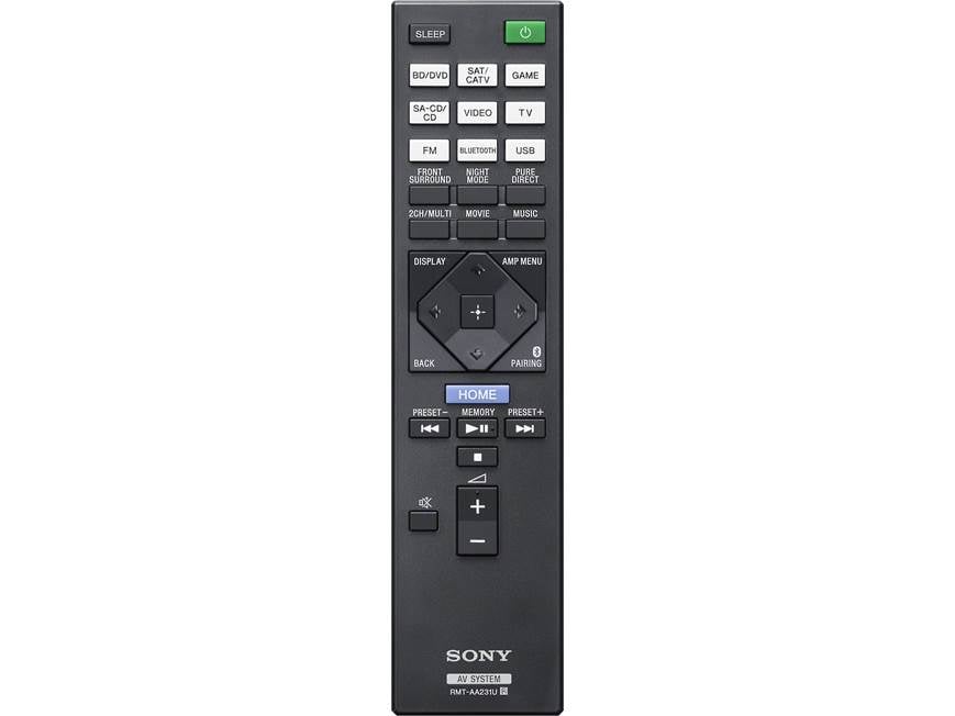 Sony STR-DH770 7.2-channel home theater receiver with Bluetooth