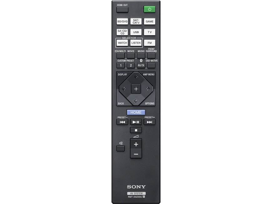 Sony STR-DN1070 7.2-channel home theater receiver with Wi-Fi