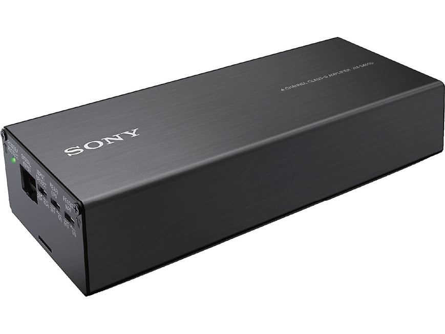 ソニー Sony XMS400D Compact 4-channel car amplifier — 45 watts RMS x 4 at