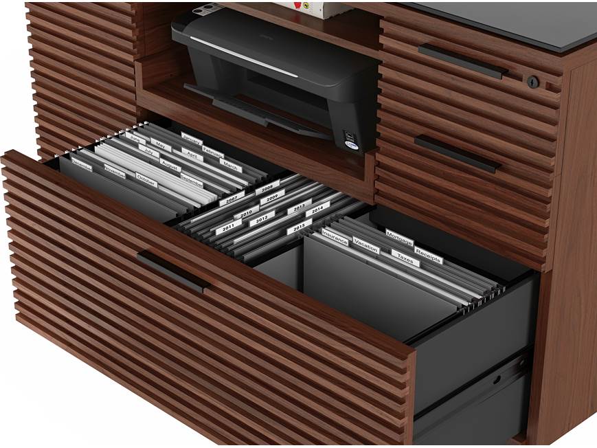 BDI Corridor Office® 6520 (Chocolate stained walnut) Multifunction
