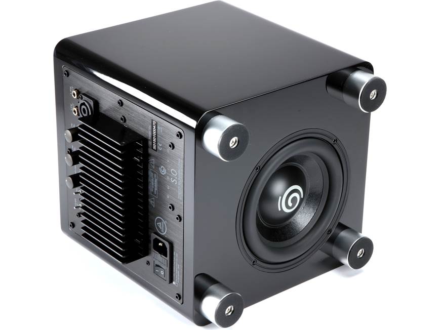 Sumiko S.0 (Black) Ultra-compact powered subwoofer (Black) at