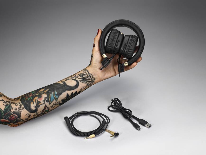 Marshall Major II Bluetooth® Wireless on-ear headphones at Crutchfield