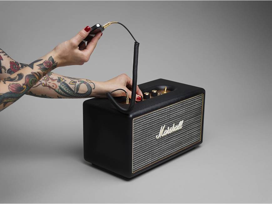 Marshall Stanmore (Black) Powered Bluetooth® speaker (Black) at
