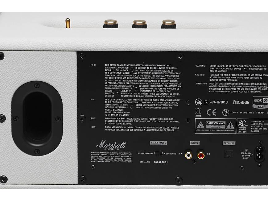 Marshall Stanmore (Cream) Powered Bluetooth® speaker (Cream) at