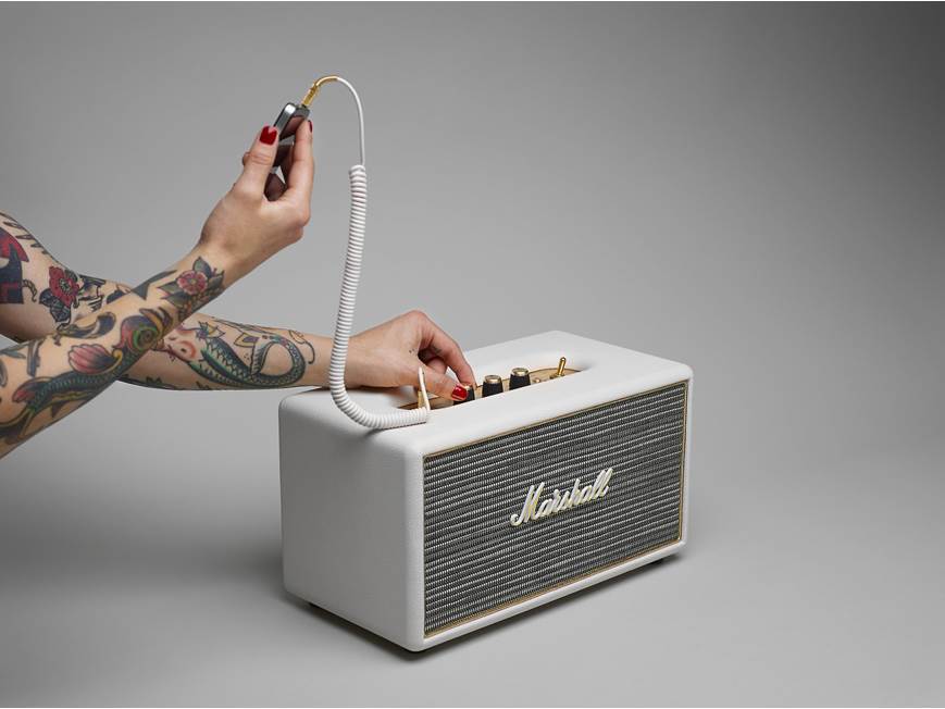 【5月中旬まで出品】マーシャルMarshall StanmoreIIホワイトBT Marshall Stanmore (Cream) Powered Bluetooth® speaker (Cream) at