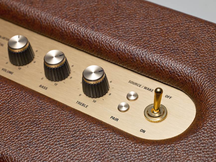 Marshall Stanmore (Brown) Powered Bluetooth® speaker (Brown) at