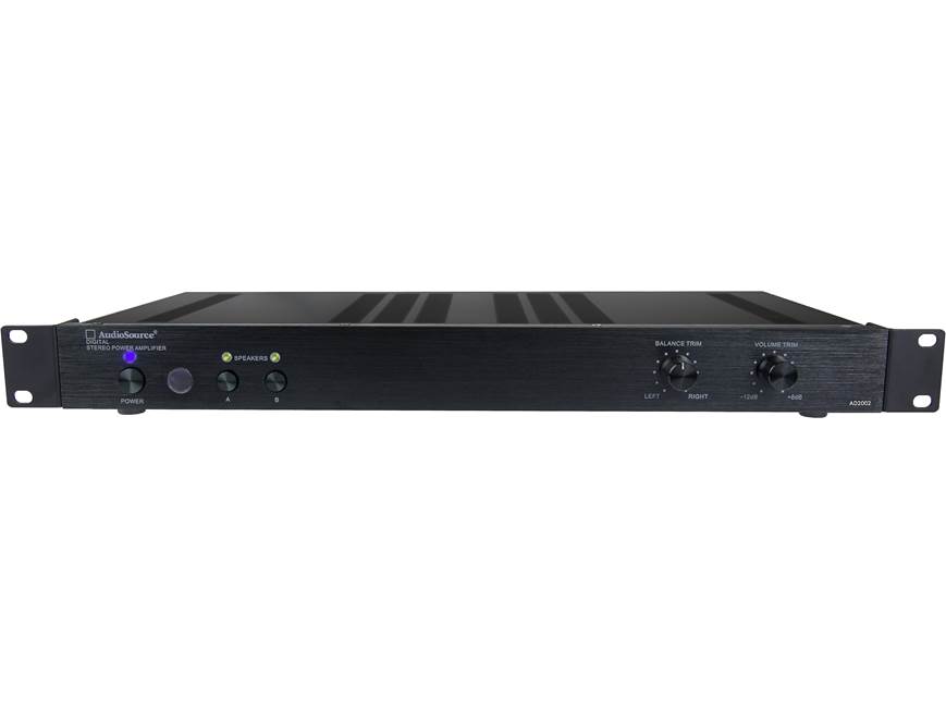 AudioSource AD2002 Digital stereo multi-source power amplifier at