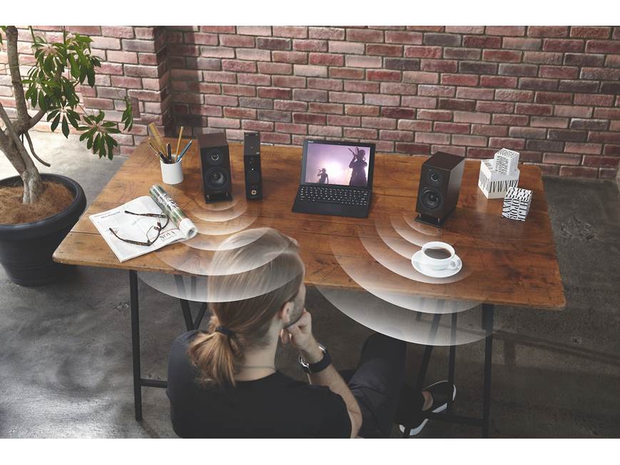 Sony CAS-1 High-resolution desktop audio system with Bluetooth® at