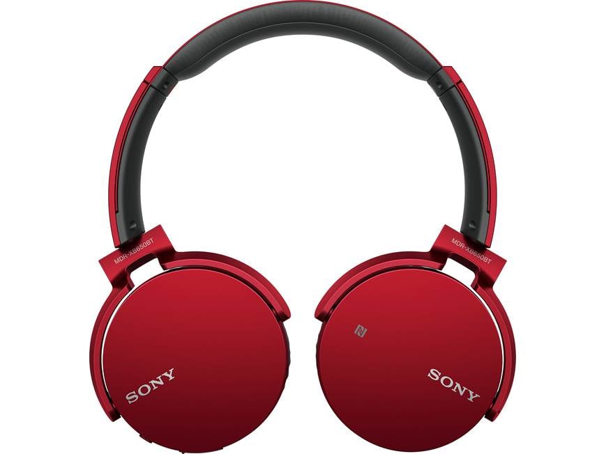 Sony MDR-XB650BT EXTRA BASS™ (Red) On-ear Bluetooth® headphones