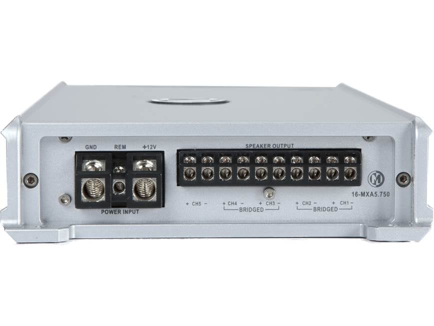 Memphis Audio 16-MXA5.750 5-channel marine amplifier — 80 watts x