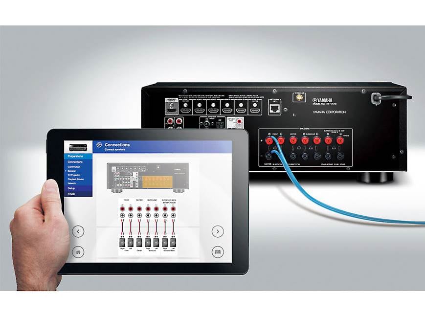 Yamaha AVENTAGE RX-A1060 7.2-channel home theater receiver with Wi