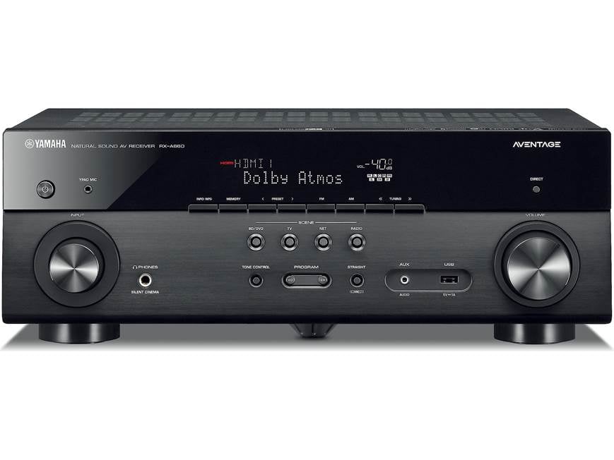 Yamaha AVENTAGE RX-A660 7.2-channel home theater receiver with Wi
