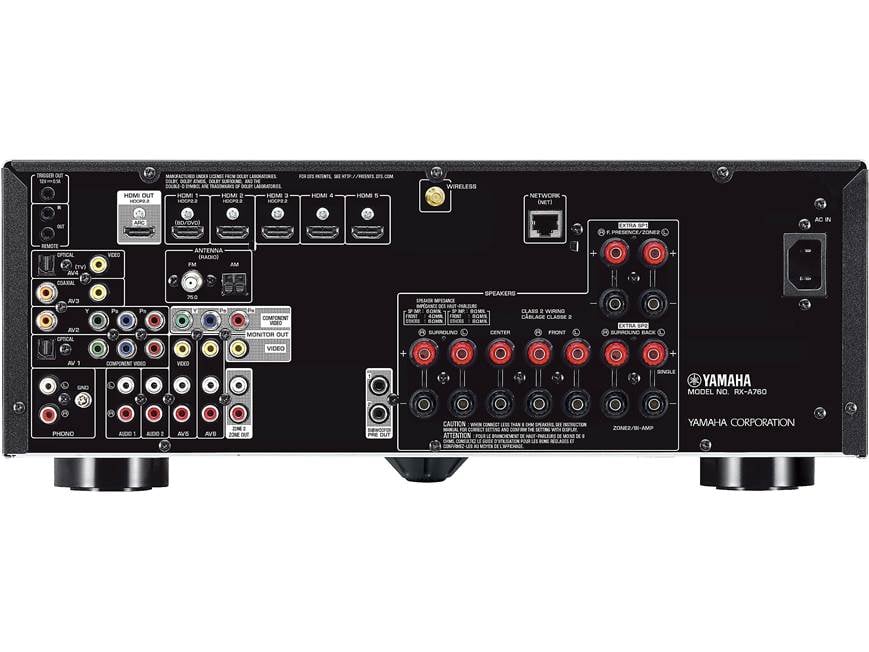 Yamaha AVENTAGE RX-A760 7.2-channel home theater receiver with Wi