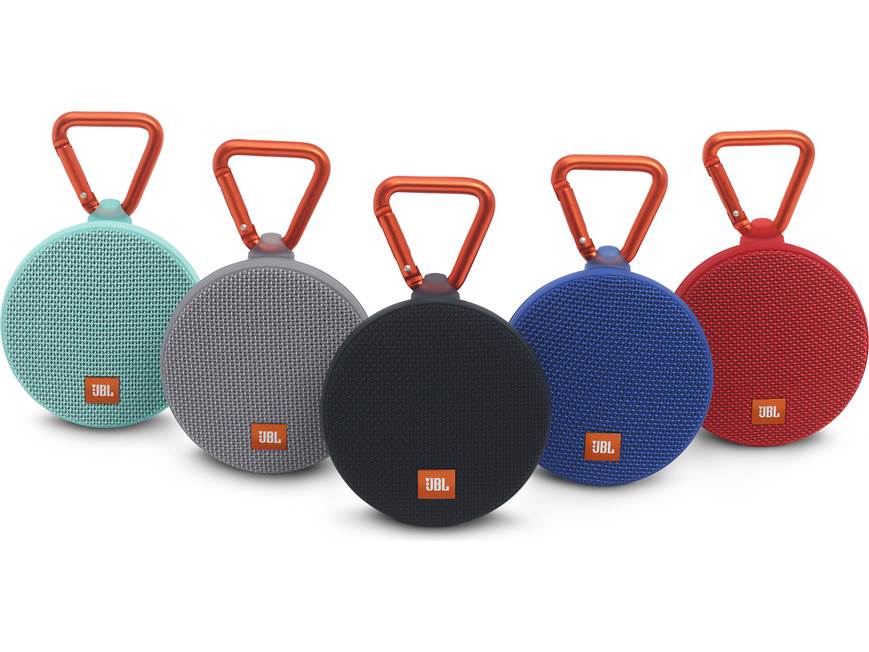 JBL Clip 2 (Black) Waterproof portable Bluetooth® speaker (Black