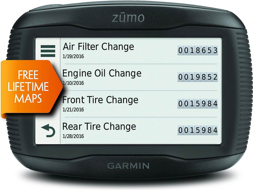 Garmin zūmo® 395LM Portable motorcycle navigator with free