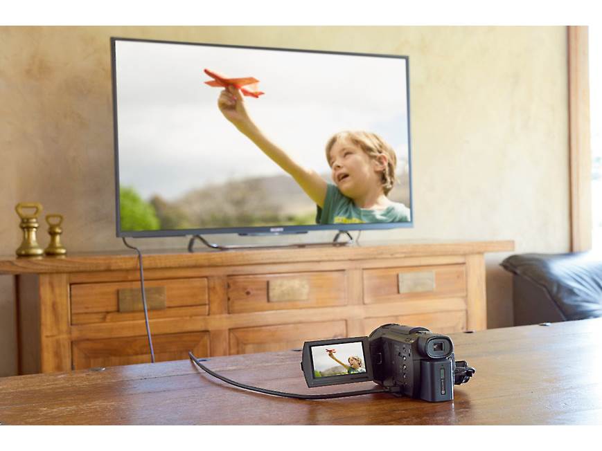 Sony Handycam® FDR-AX33 4K Ultra HD camcorder with Wi-Fi® and 10X