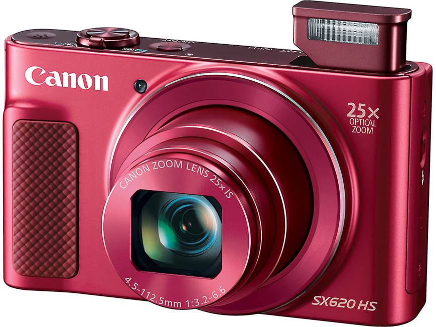 Canon PowerShot SX620 HS (Red) 20.2-megapixel digital camera with