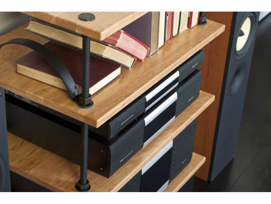 Salamander Designs A5 Archetype (Black) 5-shelf audio/video stand