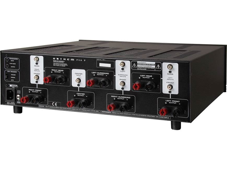 Anthem PVA 7 7-channel power amplifier at Crutchfield