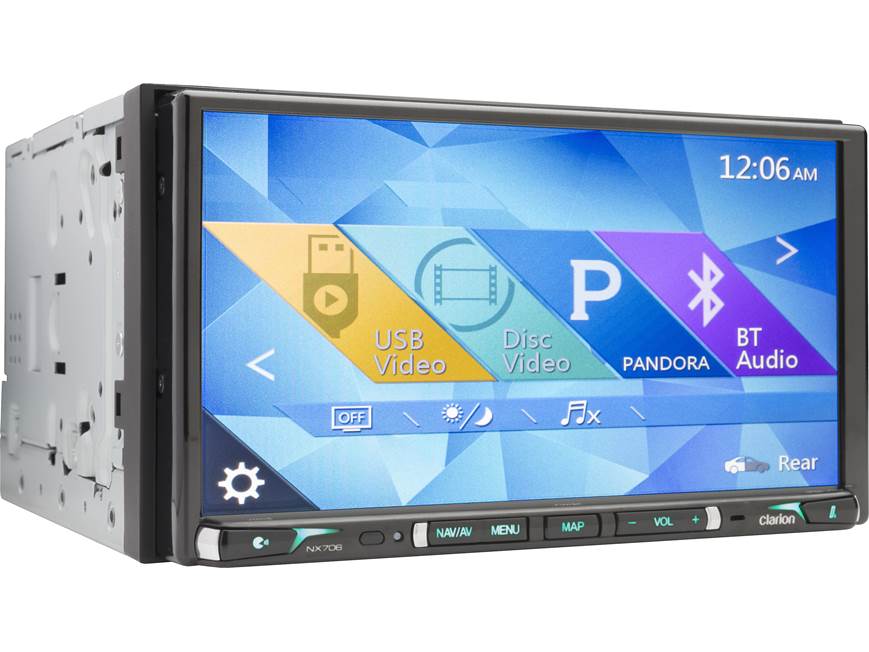 Clarion NX706 Navigation receiver at Crutchfield
