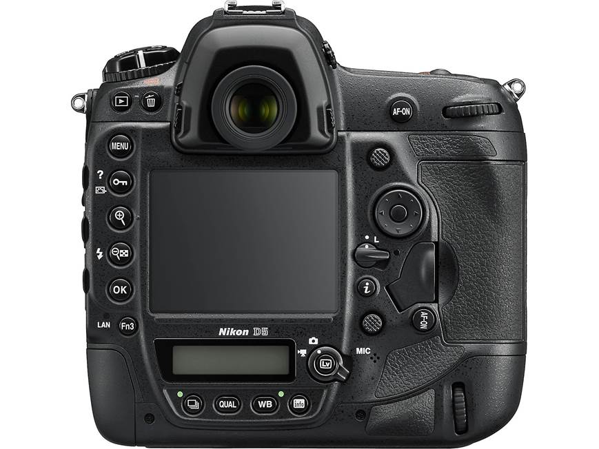 Nikon D5 (no lens included) (Dual XQD slots) 20.8-megapixel full