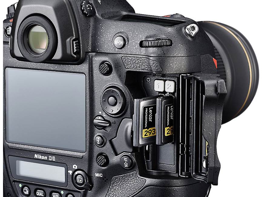 Nikon D5 (no lens included) (Dual XQD slots) 20.8-megapixel full