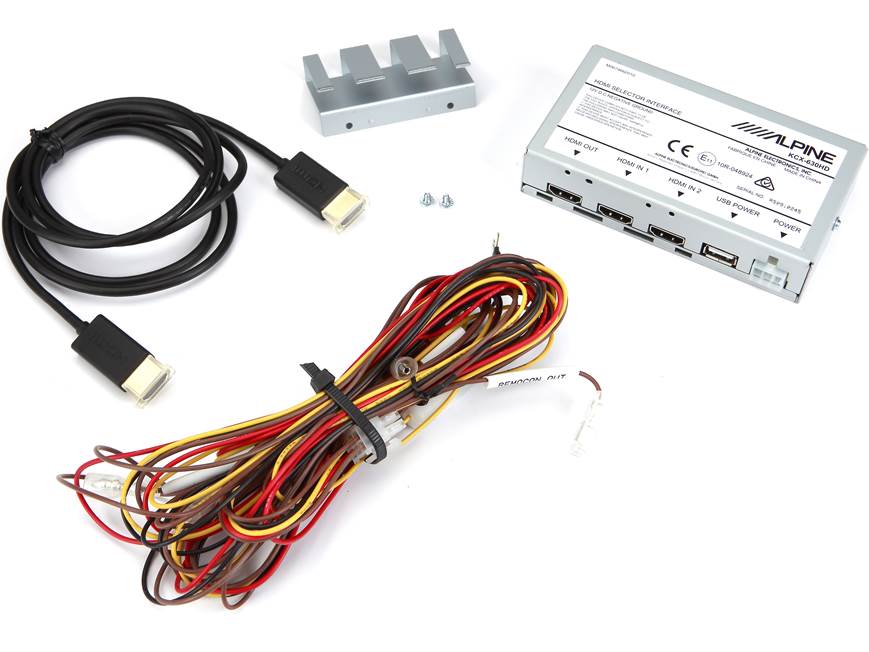 Alpine KCX-630HD HDMI switcher for Alpine digital media and