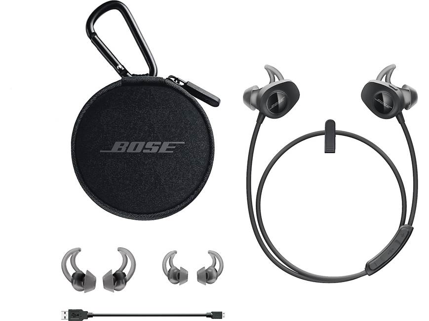 Bose® SoundSport® wireless headphones (Black) (Black) at Crutchfield