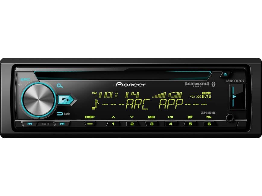 Pioneer DEH-X6800BS CD receiver at Crutchfield