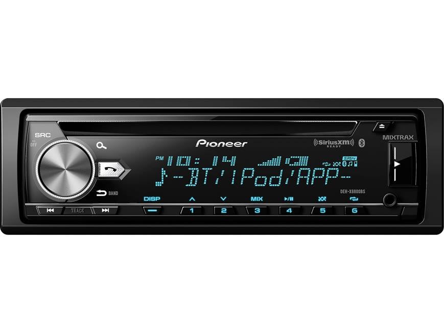Pioneer DEH-X6800BS CD receiver at Crutchfield