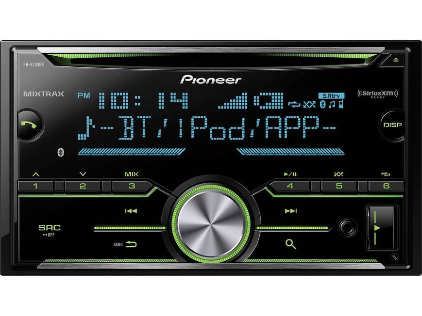 Pioneer FH-X730BS CD receiver at Crutchfield