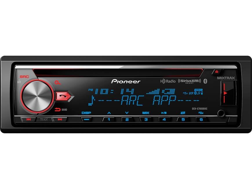 Pioneer DEH-X7800BHS CD receiver at Crutchfield