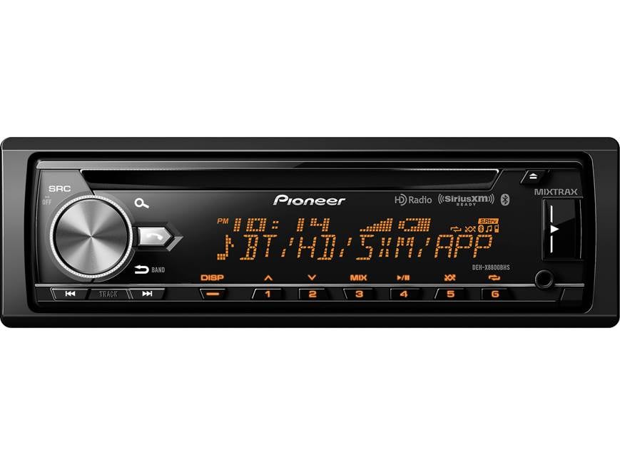 Pioneer DEH-X8800BHS CD receiver at Crutchfield