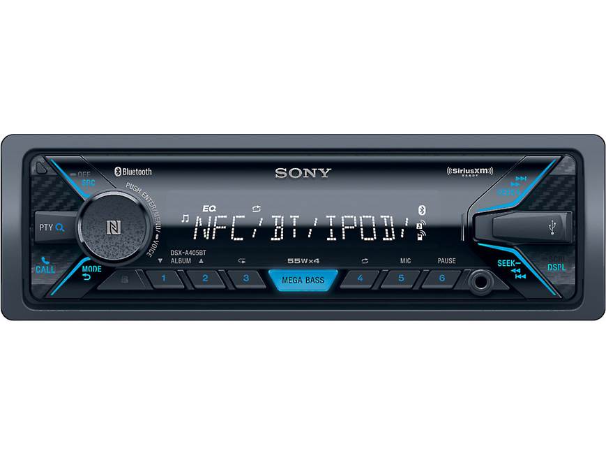 Sony DSX-A405BT Digital media receiver (does not play CDs) at