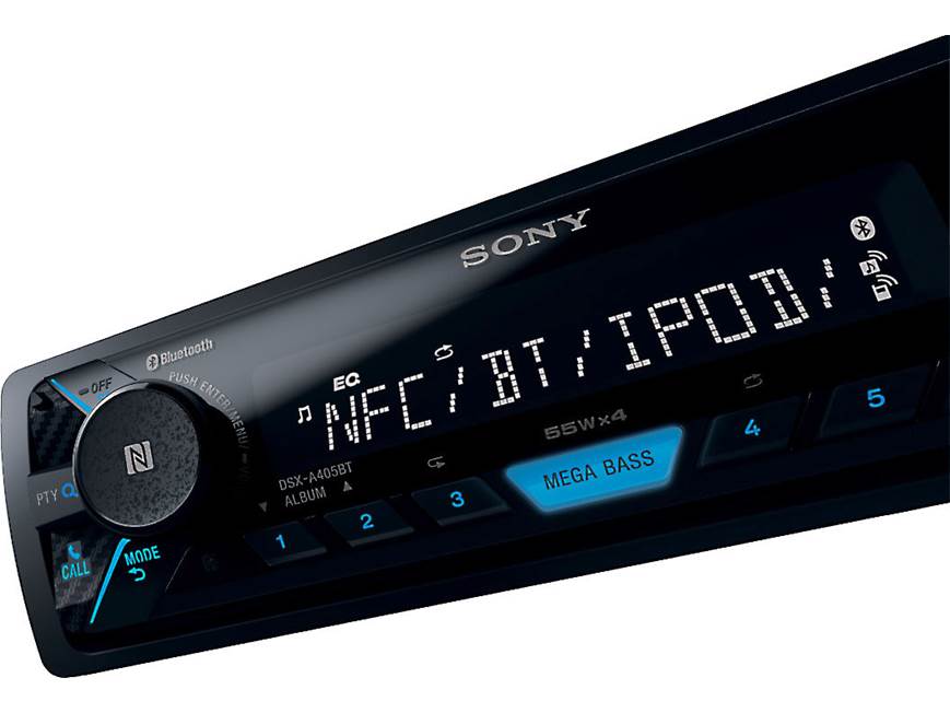 Sony DSX-A405BT Digital media receiver (does not play CDs) at