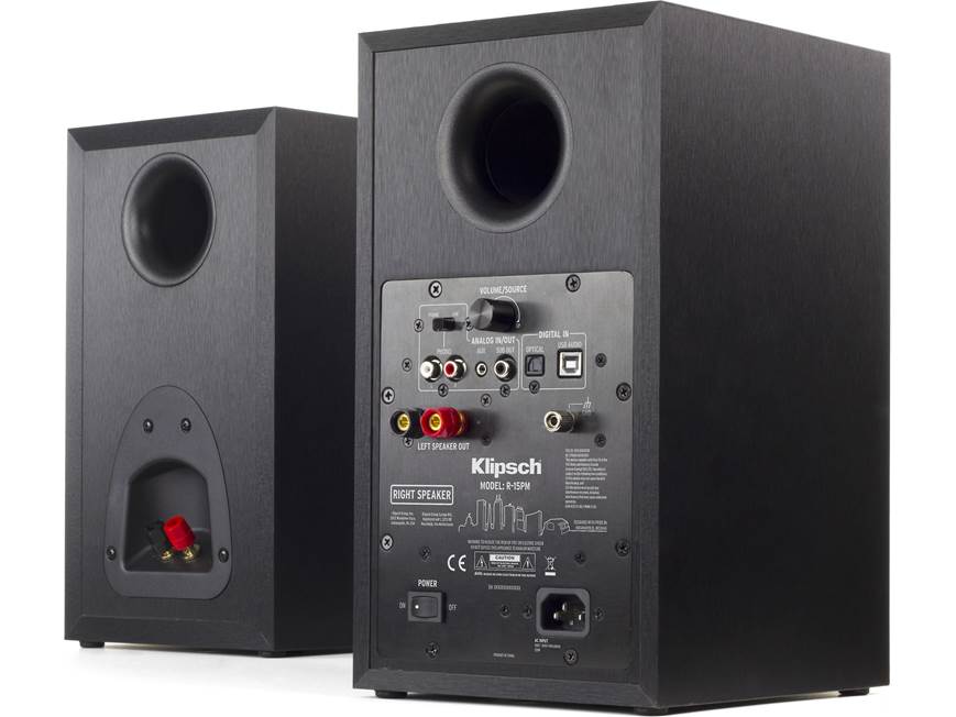 Klipsch R-15PM and Pro-Ject Turntable Package Turntable and