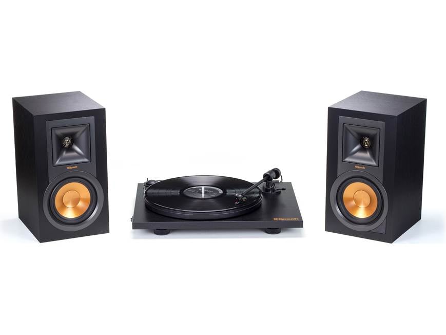 Klipsch R-15PM and Pro-Ject Turntable Package Turntable and